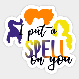 I Put a Spell on You Sticker